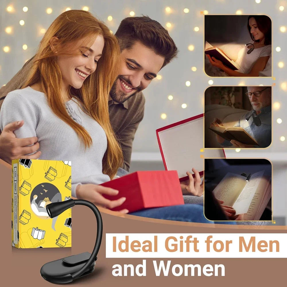 **CozyGlow™ Rechargeable Book Light**
