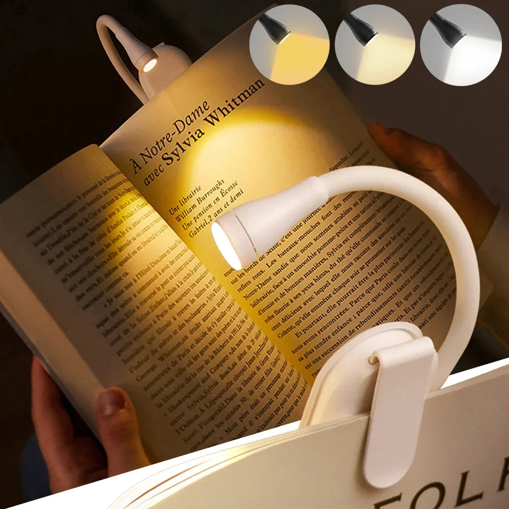 **CozyGlow™ Rechargeable Book Light**