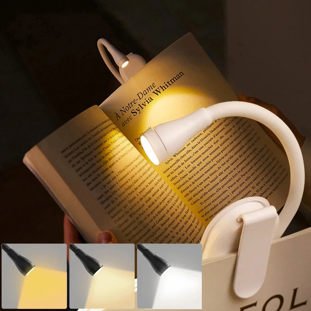 **CozyGlow™ Rechargeable Book Light**