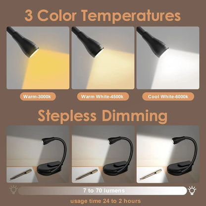**CozyGlow™ Rechargeable Book Light**