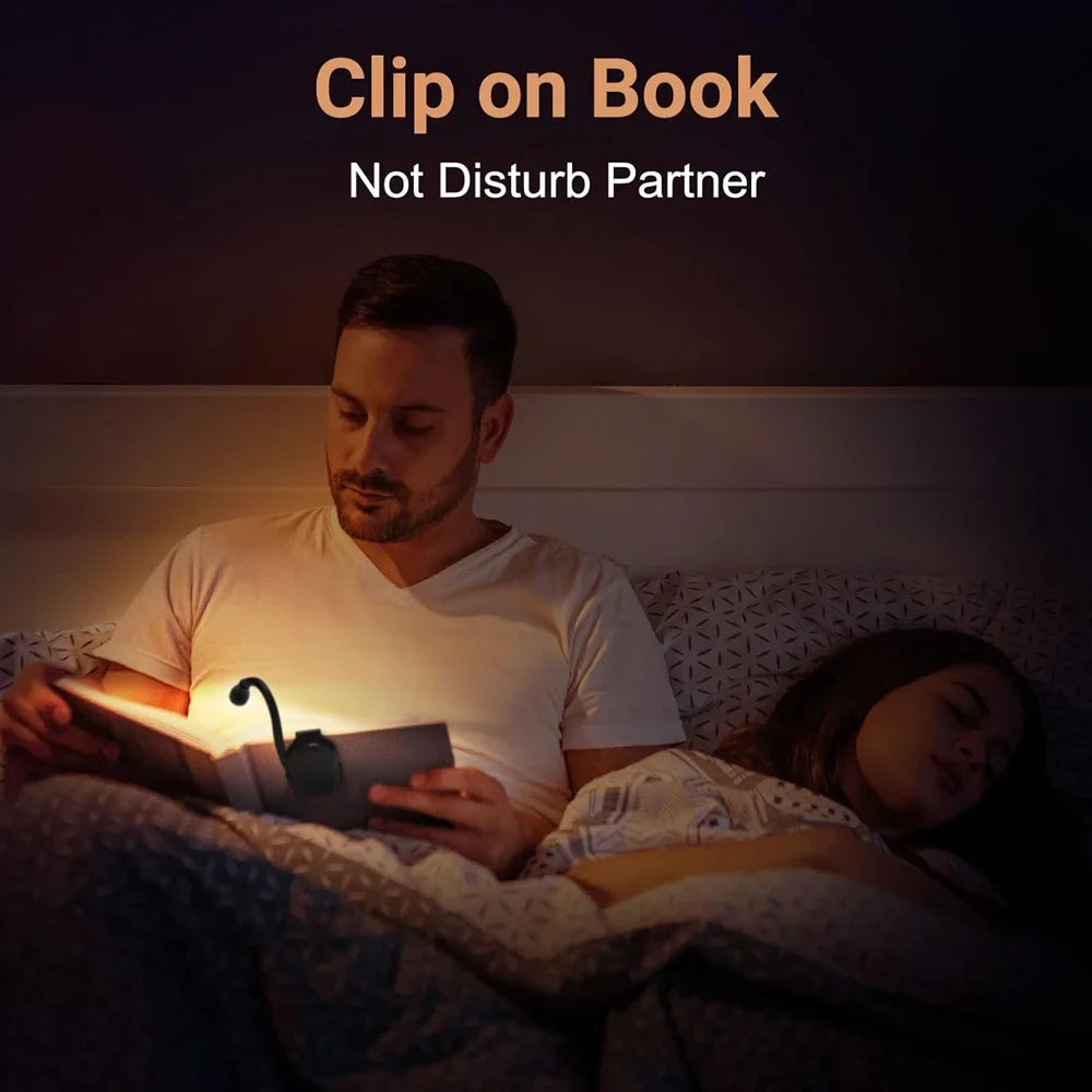 **CozyGlow™ Rechargeable Book Light**